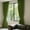 Green, variant on SMILETIME Back Tab Curtains, 2-Panel Set Rod Pocket & Pinch Pleat Design Light-Filtering & Thermal Insulation Ideal for Living Room, Bedroom & Office Windows