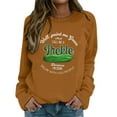 thumbnail image 2 of Well Paint Me Green And Call Me A Pickle Because I'm Done Dillin’With You People Sweatshirts for Women Pullover Tops, 2 of 7
