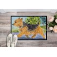 thumbnail image 2 of Carolines Treasures SS8879MAT Norwich Terrier Tapis Intérieur Extérieur - 18 x 27 Po., 2 of 4