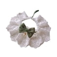 thumbnail image 4 of Collar de encaje para gato, pañuelo para el cuello, accesorio de regalo para vestir, collar para gato hecho a mano, baberos para gatos, para perros,, 4 of 8