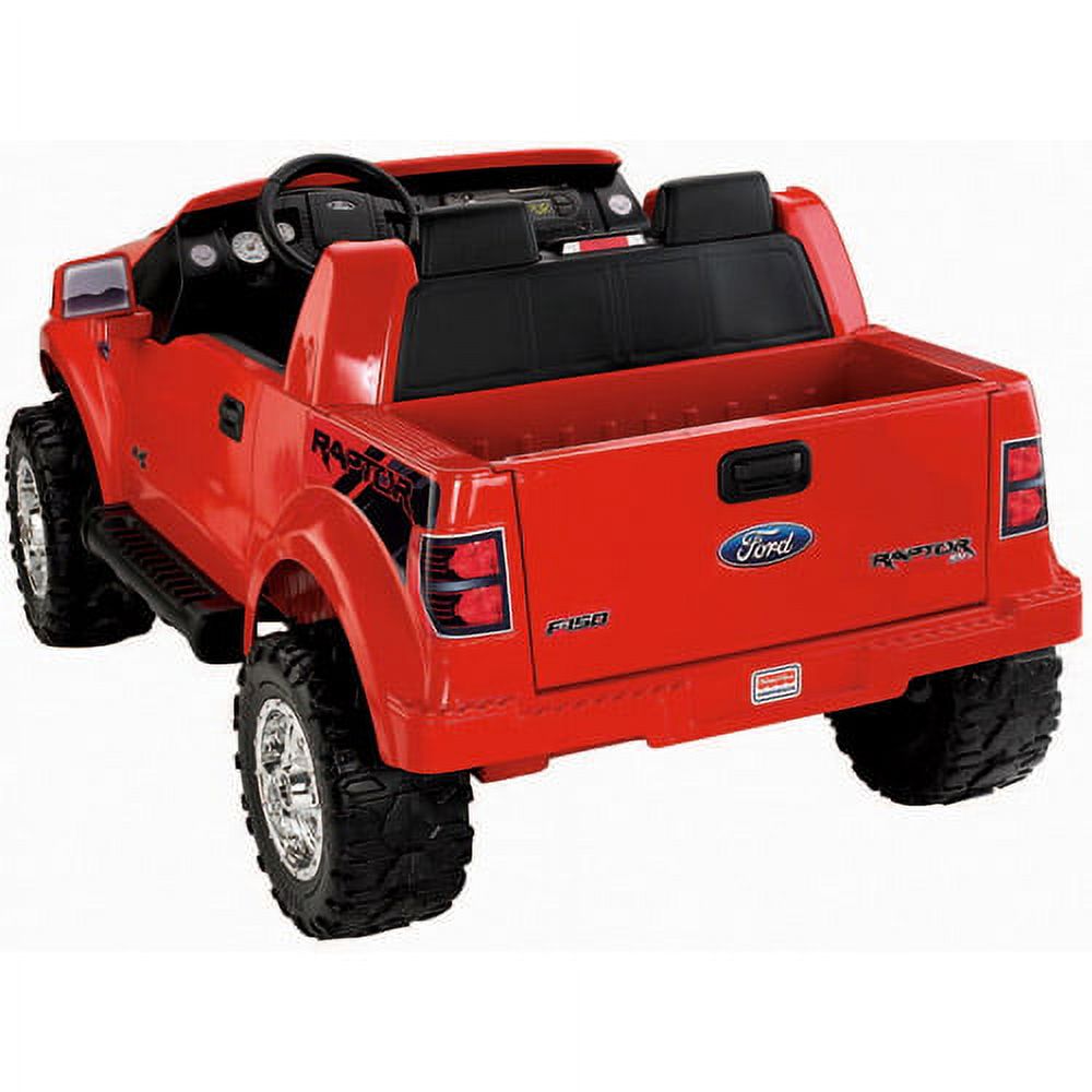Fisher Price Power Wheels Red Ford Raptor - image 4 of 5