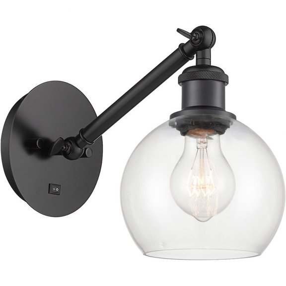 Innovations Lighting - Athens - 1 Light Wall Sconce In Industrial Style-10.5