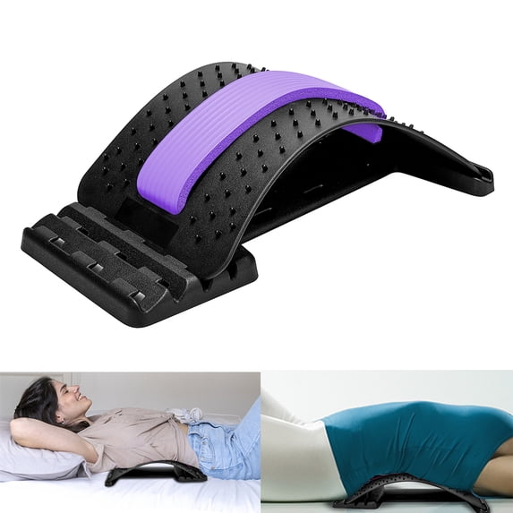 Back Stretcher, Multi Level Back Cracker Back Decompression Cracker for Herniated Disc, Sciatica, Scoliosis, Muscle Pain, Back Cracking Device