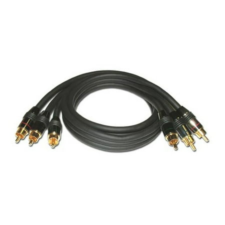 HQ Series 3ft Gold Component Video Cable HDTV DVD Oxygen (Best Cable Tv Series Of All Time)