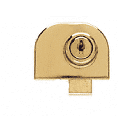 Crl Eh216ka Brass Double Glass Door Lock Keyed Alike Walmart Com