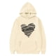 thumbnail image 5 of Camiseta de manga larga para niños, cuello redondo, color liso, ideal para niños y niñas, sudadera con capucha de poliéster., 5 of 6