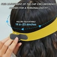 thumbnail image 6 of Women's Adjustable Sport Sun Visors Stylish UV Protection Baseball Cap for Summer Golf Pickleball and Outdoor Activities, 6 of 8