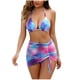 thumbnail image 2 of Trajes de baño de una pieza para mujer Traje de baño de bikini con tirantes y espalda descubierta para mujer, 2 of 7