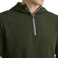 thumbnail image 6 of Jockey Men's EVERACTIVE Mixed Media 1/2 Zip Hoodie, 6 of 8