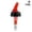 Red, variant on 10-60ml Shot Pourer Bottle Barware Nip Measure Wine Liquor Dispenser Spirit X9I2