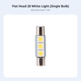 thumbnail image 2 of Abbraccia Luz LED tipo domo para auto, festón 36mm, interior, placa, 2 of 6