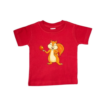 

Inktastic Squirrel Ping Pong Gift Baby Boy or Baby Girl T-Shirt