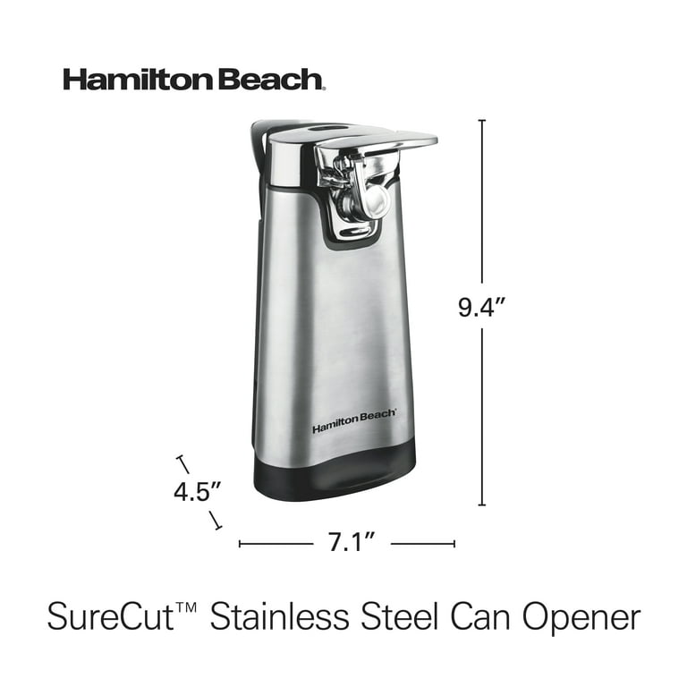 Can Opener, Stainless Steel Electric Can Opener, Automatic Can