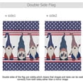 thumbnail image 4 of American Flag Gnome Independence Day 4th of July Burlap Garden Flag Double Sided,House Yard Flags,Holiday Seasonal Outdoor Decorative Flag 28x40 Gift, 4 of 6