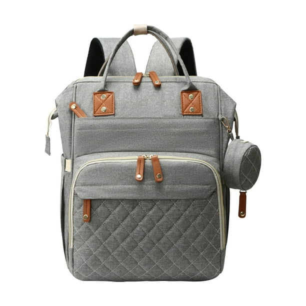 Ganfancp Bolsa de Mamá de Gran Capacidad Mochila Portátil Multifuncional de Almacenamiento para La Madre Bolsa Ligera con Múltiples Compartimentos para La Madre y El Bebé Cuando Sale de Viaje Liquida