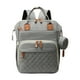 thumbnail image 1 of Ganfancp Bolsa de Mamá de Gran Capacidad Mochila Portátil Multifuncional de Almacenamiento para La Madre Bolsa Ligera con Múltiples Compartimentos para La Madre y El Bebé Cuando Sale de Viaje Liquida, 1 of 4