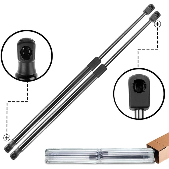 A-Premium 625N/139LB 19.68 Inch Gas Struts Lift Support Gas Springs Props Lid Stay Shocks Set of 2
