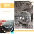 thumbnail image 4 of EeaseCA Delicate Poker Button Convenient Game Dealer Wear-resistant Poker Dealer Poker Accessory, 4 of 7