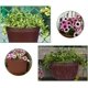 thumbnail image 4 of 2 Piezas de Maceta Colgante de Plástico, Macetas Colgantes de Metal, Maceta de Cerca, Macetas de Cestas Colgantes, para Cultivar y Decorar Plantas, Color Café Oscuro, 4 of 5