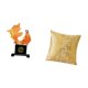 thumbnail image 5 of Adorno moderno de resina con forma de carpa y elegante funda de cojín para sofá, ideal para decorar el hogar, la oficina, el dormitorio, la sala de es, 5 of 8