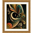 thumbnail image 2 of Maki 20x24 Gold Ornate Wood Framed With Double Matting Wall Art Titled - Musicians Prime I, 2 of 6