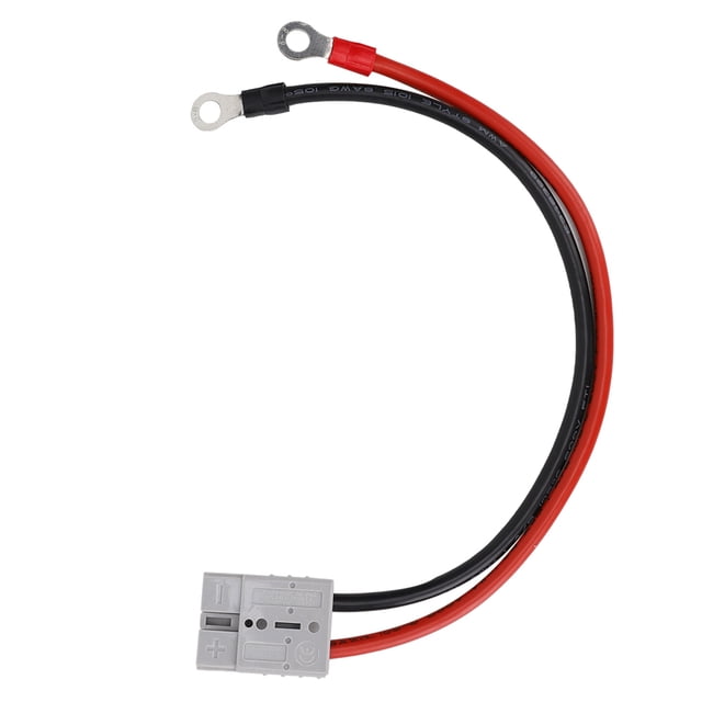 Carga de batería de carretilla elevadora, 50A 600V Batería de carretilla elevadora Conector de cargador de batería de carretilla elevadora Cable de carga de batería Altamente versátil