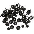 thumbnail image 2 of 30pcs Retención de Clips Sujetadores Motor de Empuje Cubierta Inferior 90.467 - 07.201 para B23 shamjiam Clips tipo empuje, 2 of 6