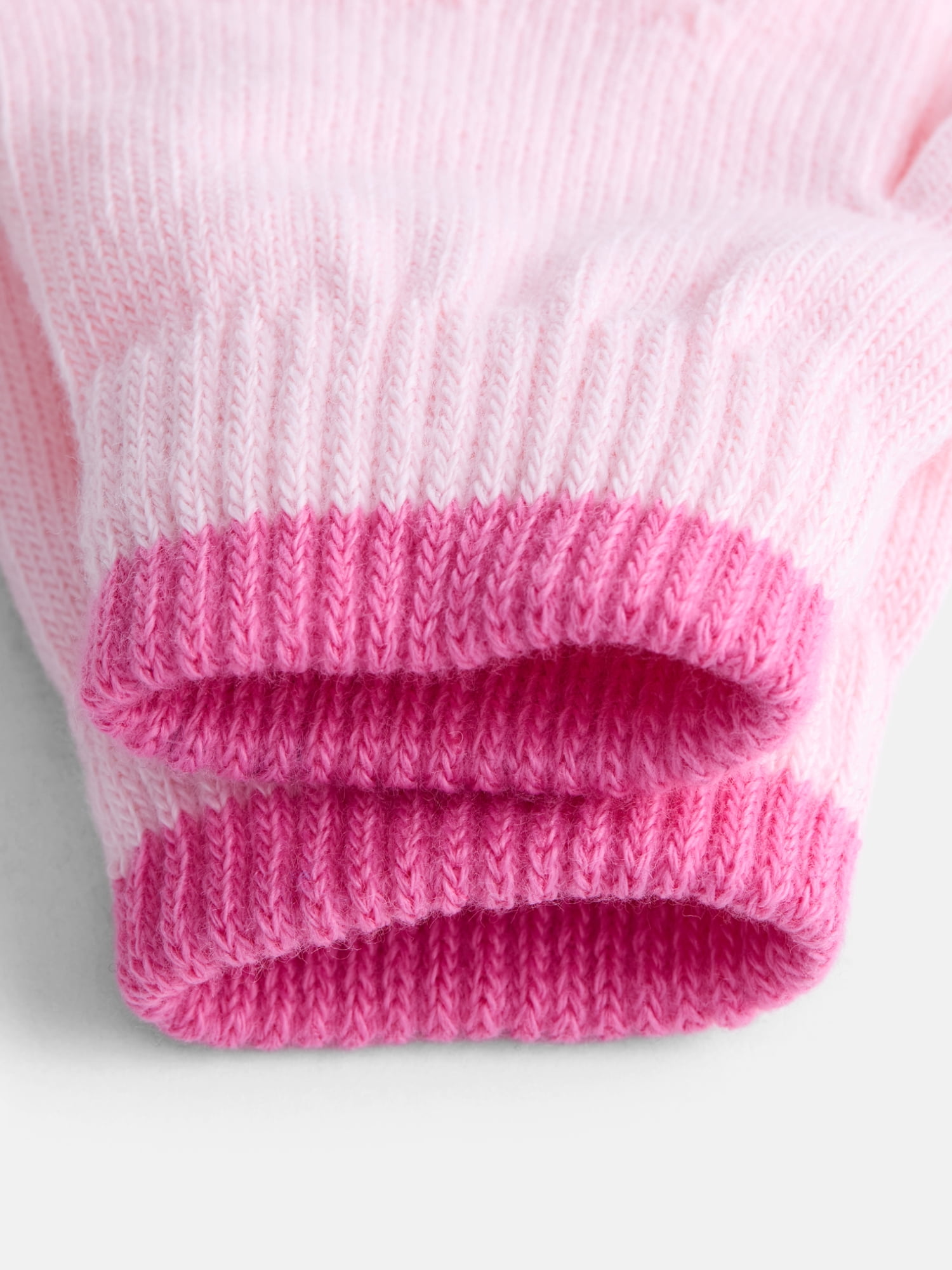 Wonder Nation Toddler Knit Gloves, 2- Pack
