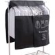 thumbnail image 1 of Bolsas transparentes para colgar ropa, tela no tejida, resistente al agua, material resistente al desgarro para guardar ropa en el armario, funda antipolvo transpirable con gran espacio, 90 × 110 cm,, 1 of 4