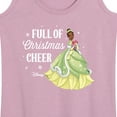 thumbnail image 3 of Disney - Full Of Christmas Cheer Tiana - Women's Racerback Tank Top, 3 of 5