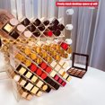 thumbnail image 2 of Organizador de lápices labiales con forma de pez, soporte de almacenamiento de brillo labial en forma de torre, tocador de maquillaje, exhibidor de tocador, 2 of 11