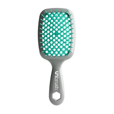 FHI Heat UNbrush Detangling Brush, Pain-Free Brushing, All Wet or Dry Hair Types - Teal, 8in