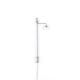 thumbnail image 1 of Inteprter Lámparas de calle de patio a escala 1:87, modelo de cabeza única de 8,2 cm, lámpara de ferrocarril, luz de musgo, iluminación Artesanía Luz gris/blanca, 1 of 6