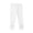 White——Back to School, variant on Oiangi Girls Capri Leggings Ribbed Knit Elastic Waist Athletic Pants Summer Lightweight School Uniform with Lettuce Hem Black 5 Years