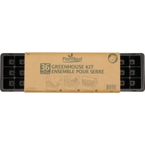 PlantBest 36-Cell Plastic Windowsill Greenhouse Seed Starter Kit 3455