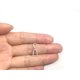 thumbnail image 5 of 2 Piezas Adabele Auténtica Plata De Ley 925 Hipoalergénica Colgante Pellizco Accesorios De Joyería 0.709 In Conector De Clip De 2 Puntas Para Mujeres Y Hombres Fabricación De Joyas Ss73-5, 5 of 5