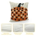 thumbnail image 4 of HENGT  Fall Polka Dot Pumpkin Throw Pillow Cover Seasonal Autumn Thanksgiving Pillowcases Harvest Decoration for Home Sofa Couch, 4 of 5