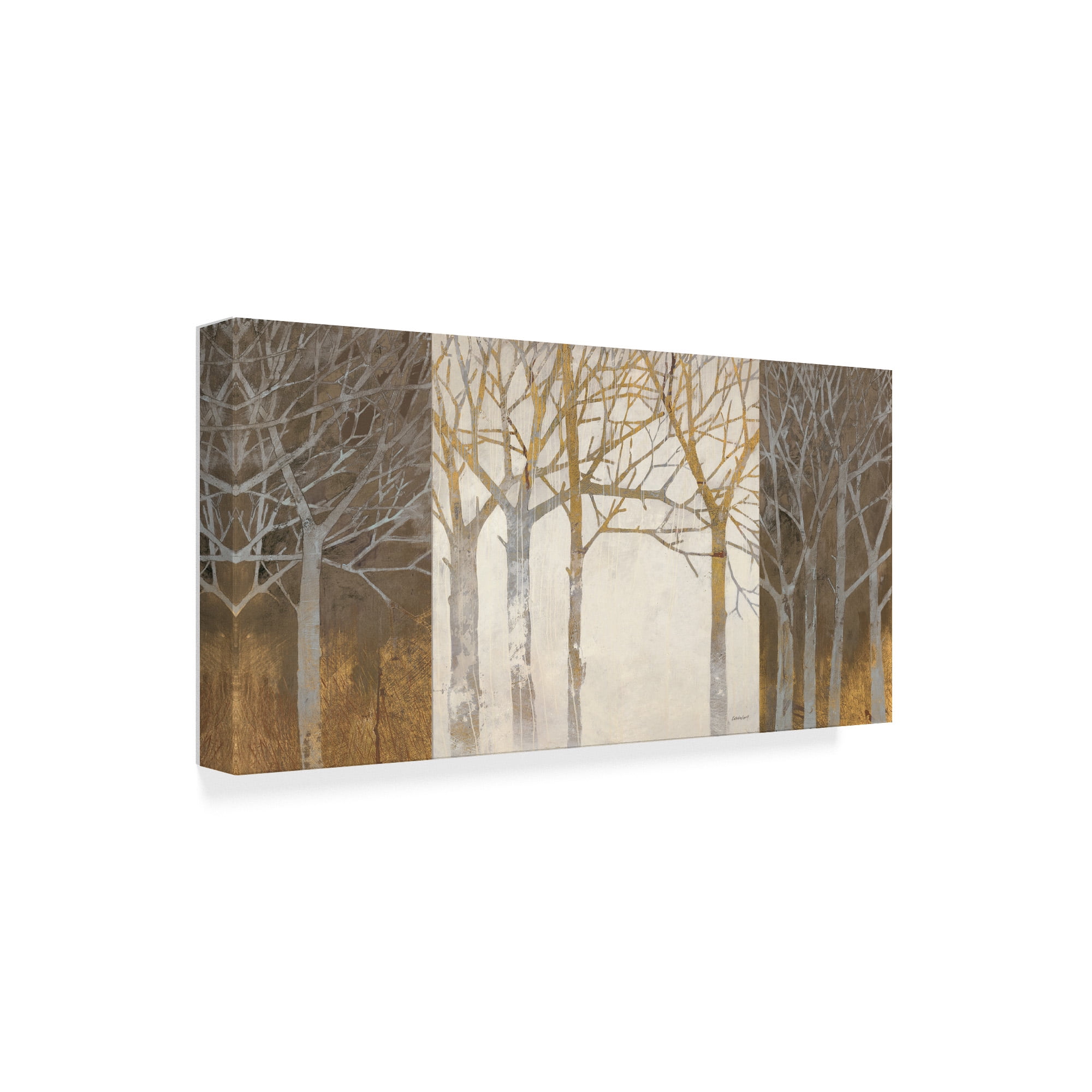 Trademark Fine Art 'Night and Day Triptych' Canvas Art by Kathrine Lovell