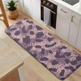 thumbnail image 5 of Purple and Pink Leopard Pattern Kitchen Rug Mat,Kitchen Runner Rugs Non Skid Washable,Decorative Kitchen Floor Mats for Kitchen,Sink,Laundry,17"x47.2", 5 of 7