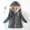 Gray jacket for women, variant on clear 50% off Usmixi Winter Womens Puffer Coat Long Coat for Women Long Sleeve Casual Solid Soft Cozy Quilted Hooded Jacket Open Front Zipper Lamb Fleece Lined Outerwear with Pocket Up to 65% off