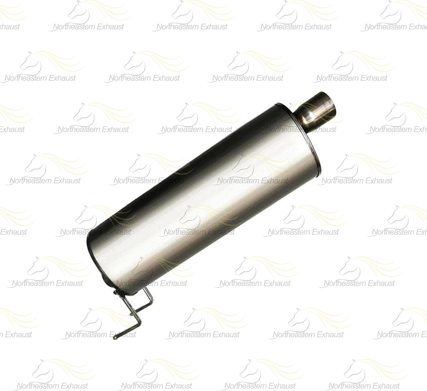 Northeastern Exhaust Muffler Fits 2006-2008 Dodge Ram 1500 3.7L & 4.7L - Direct Fit | Stainless Steel Exhaust