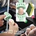thumbnail image 1 of Nomeni Cleaning Brush Egg Brush Cleaner Egg Scrubber For Fresh Eggs Silicone Egg Washer Machine Tool Egg Spinning Cleaner Brush Multifunctional Vegetable/Egg Scrubber Easy To Clean, 1 of 8