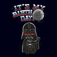 thumbnail image 2 of Women's Star Wars Darth Vader It's My Birthday Graphic T-Shirt, 2 of 4
