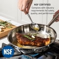 thumbnail image 2 of 8 Inch Fry Pan, Induction Compatible, Oven Safe 500F, Fast Even Heat, Professional Cookware, Dishwasher Safe, 2 of 5