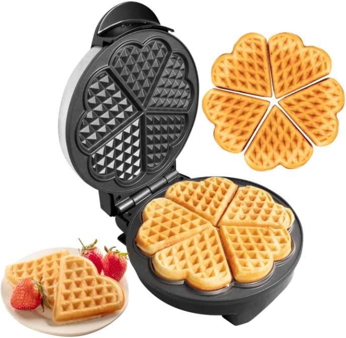 heart shaped waffle iron walmart