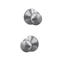 thumbnail image 3 of Schlage Fc21-Ply-Kin Custom Plymouth Passage & Privacy Door Knob Set - Chrome, 3 of 7