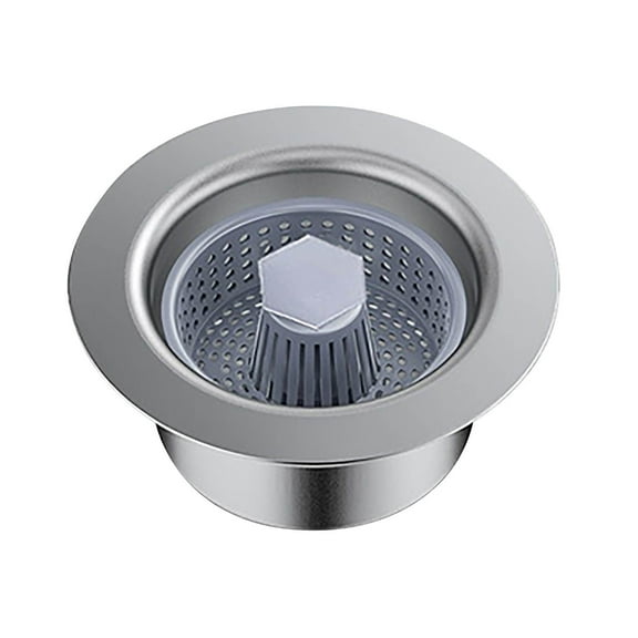 Kitchen Sink Leak Prevention Plug Stainless Steel Filter Screen with Odor Blocking and Efficient Drainage for Sink Protection