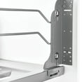 thumbnail image 5 of Rev-A-Shelf 53WC-1535SCDM-113 35 Qt Pullout Waste Container Trashcan, Gray, 5 of 9