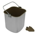 thumbnail image 2 of Machine Bread Machine Mixing Bread Bucket Anti Stick Coated Aluminum Alloy Bread Machine Inner Tank for Replacement, 2 of 7