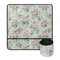thumbnail image 2 of HELLHERO Rose Sewing Machine Mat Durable Dustproof Mat Removable Storage Bag Fabric Polyester, Christmas, 2 of 5